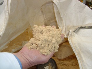 Fibre recovered from waste MDF by MDF Recovery 